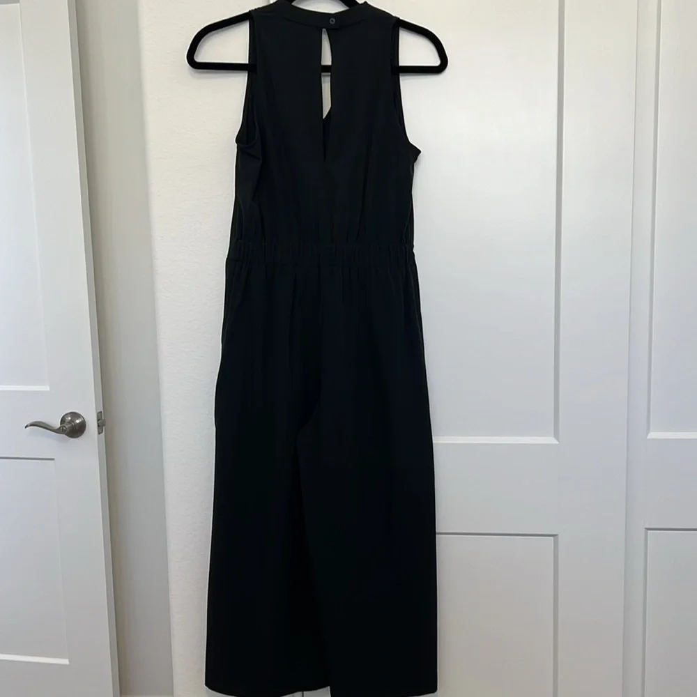 Prologue Black Cropped Wide-leg Jumpsuit - Picture 5 of 11